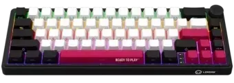 Klaviatūra Lorgar LRG-KBP70MW-BK-US 60% RGB