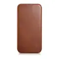 iCarer CE Oil Wax Premium Leather Folio Case iPhone 14 Plus magnetic flip case MagSafe brown (AKI14220707-BN) — Photo 19