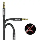 Dudao L12S AUX cable mini jack 3.5mm 1m 3-pole stereo - black Foto 6