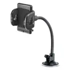 Car phone holder Forcell F-Grip Regular 27 cm windshield / dashboard / air vent black Photo