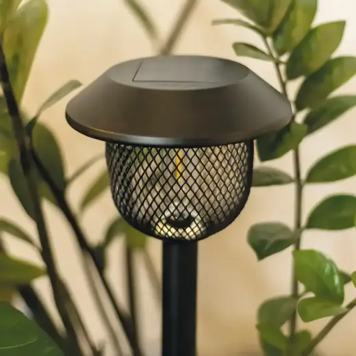 Forever Light Solar LED Lamp Steel Post SUNARI FLS-30 black Foto 5