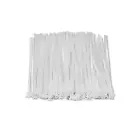 Qoltec Reusable Self-locking cable tie | 7.2*300 mm | Nylon UV | White Foto 12