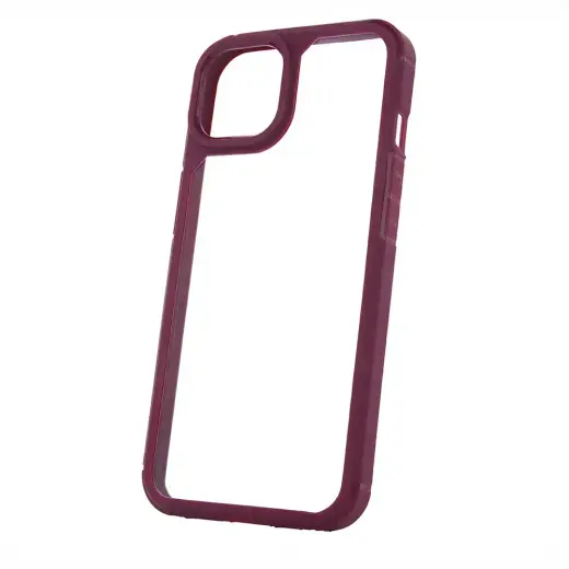 Color Shock case for Samsung Galaxy S22 maroon Фото num