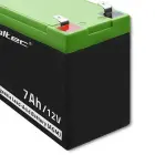 Qoltec AGM battery | 12V | 7Ah | Maintenance-free | Efficient| LongLife | for UPS, security Foto 4