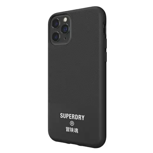 SuperDry Moulded Canvas iPhone 11 Pro Ma x Case czarny|black 41550 Foto 5