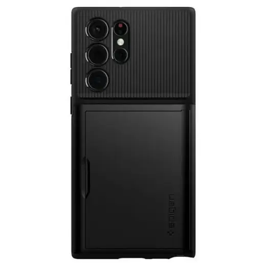 Spigen Slim Armor CS Samsung S908 S22Ultra czarny|black ACS03927 Foto 2