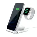 Nillkin PowerTrio 3in1 Wireless Charger for Apple Watch White (MFI) Фото num