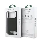 Lacoste Iconic Petit Pique Metal Logo MagSafe Case for iPhone 17 Pro Black Foto 6