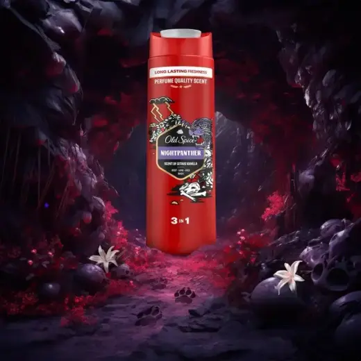Old Spice Nightpanther Shower Gel for Men 400 Ml Photo