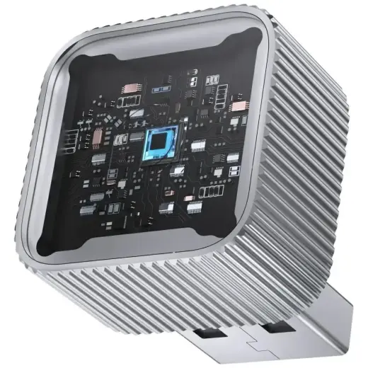 Car transmitter Ottocast CA88-T2 Mini Cube Bluetooth silver Фото num