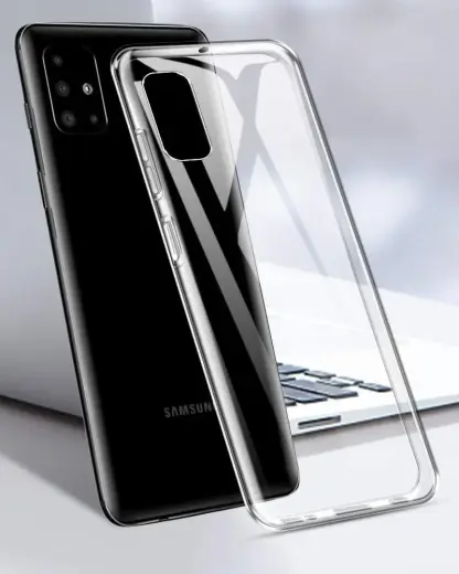 Fusion Ultra Back Case 1 mm Protect Silicone Case For Samsung A176 Galaxy A17 Transparent Photo