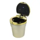 Car ashtray CHROM gold — Foto 2