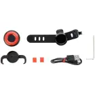 Rockbros Q5 Rear Bike Light with Intelligent Stop System - Black Foto 2