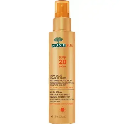 Nuxe Sun Tanning Oil Low Protection SPF10 150 Ml