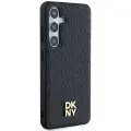 DKNY Leather Pattern Metal Logo MagSafe case for Samsung Galaxy S24+ - black — Photo 4