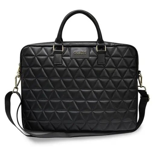 Guess bag for laptop GUCB15QLBK 15" black Quilted Фото num