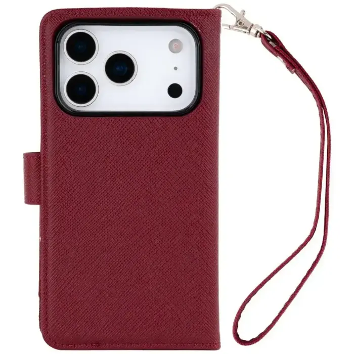Case Mercury Essential Diary for iPhone   17 Pro / 18 Pro burgundy