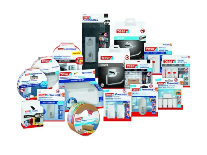 Āķis tesa SMS Powerstrips, 1 kg, caurspīdīgs Foto 1