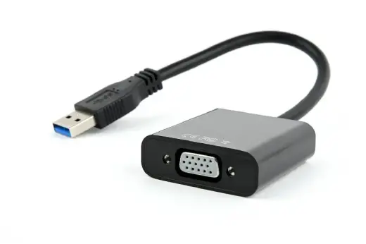 Adapter USB 3.0 -> VGA black Фото num