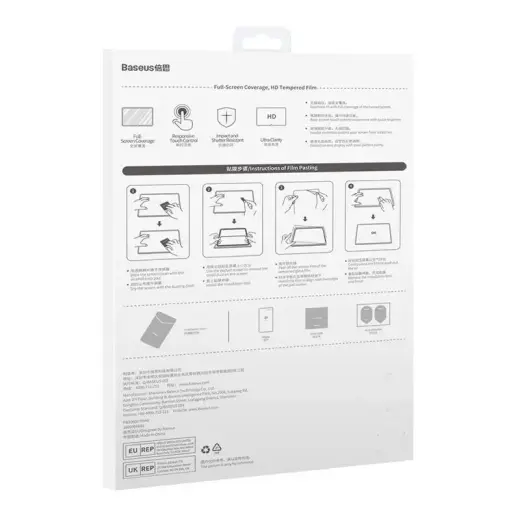 Baseus Crystal Tempered Glass 0.3mm for tablet Huawei MatePad|MatePad Pro 10.8" Foto 10