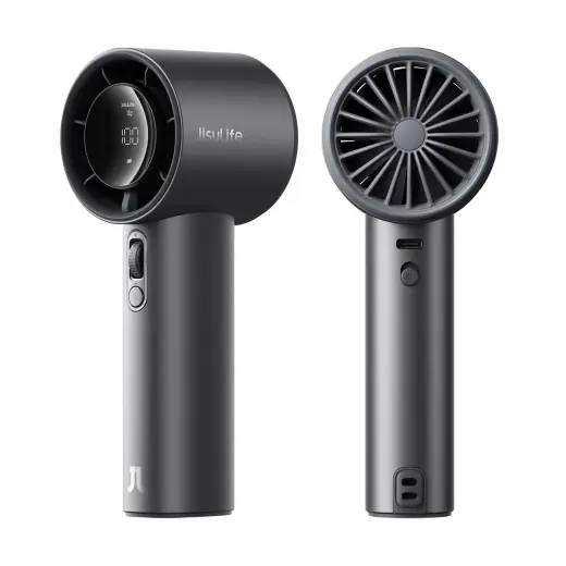 Jisulife Handheld Fan Pro1 S FA53PRO Portable USB Fan - Dark Gray Foto 2