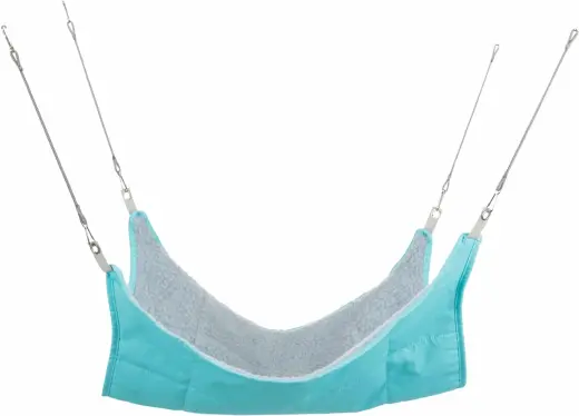 Guļvieta fretkām : Trixie Hammock 45*45 cm, brūna:bēša krāsa Foto 4