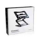 Wozinsky WRS-CPY75DSB Aluminum Laptop and Tablet Stand + Free Smartphone Stand - Black Foto 6