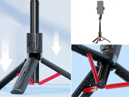 Fusion универсальный штатив | selfie stick | держатель для телефона | fotocam 90 см + bluetooth-пульт Фото num