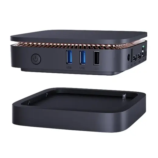 MINI PC AceMagic AK1 PLUS, Intel N97 16GB RAM + 512GB black Foto 3