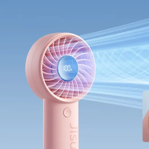 Jisulife Handheld Fan Life4 3600mAh Portable USB Fan - Pink Foto 13