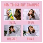 Batiste Dry Shampoo in Tropical, Coconut & Floral Fragrance, No Rinse Spray, 350ml Photo