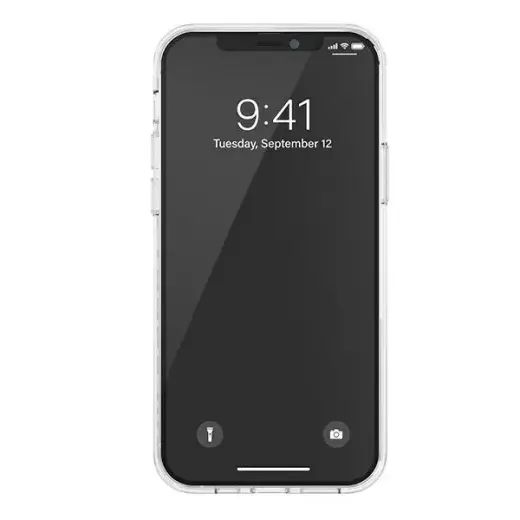 SuperDry Snap iPhone 12|12 Pro Clear Cas e srebrny|silver 42591 Foto 4