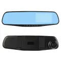 Car Dash Cam DVR-01 Mirror 4,0 inches + rear camera Foto 1