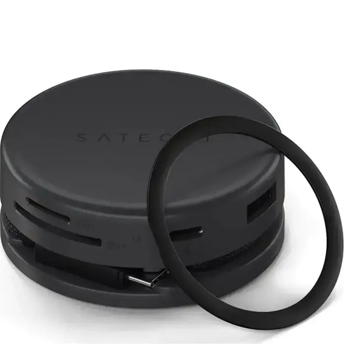 Adapter HUB 7in1 USB C Satechi Multiport ST-POTG7C midnight black Фото num