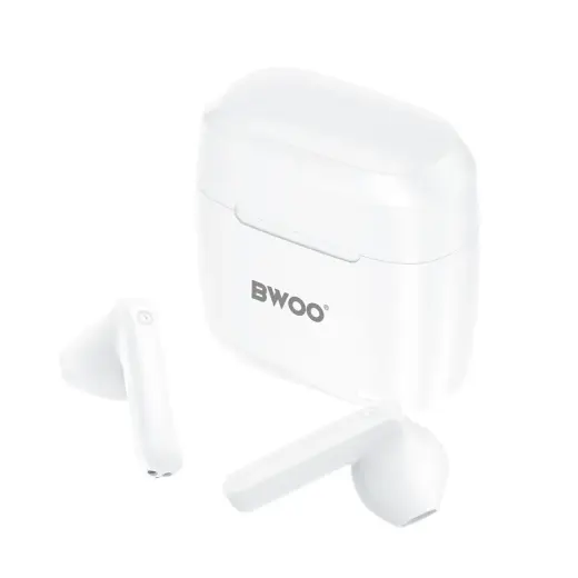 BWOO wireless TWS earphones BW94-WH white Foto 5