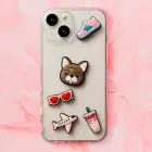 3D Sticker Pink 5pcs set — Фото 4