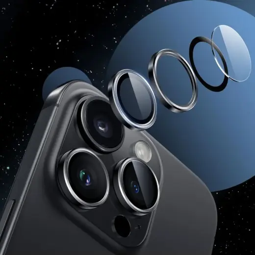 HOFI CAMERA COVER CAMRING PRO+ IPHONE 16 PRO | 16 PRO MAX BLACK Photo