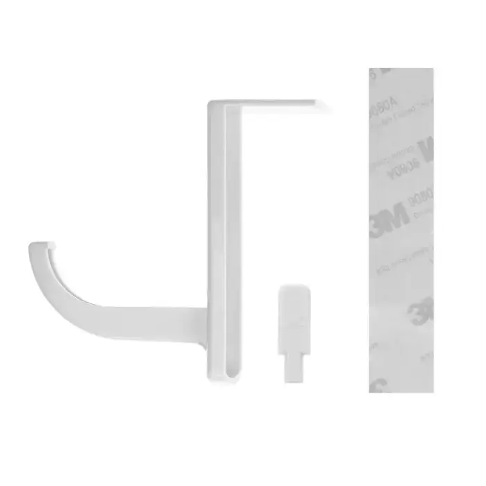 Headphone holder for the monitor white Foto 4