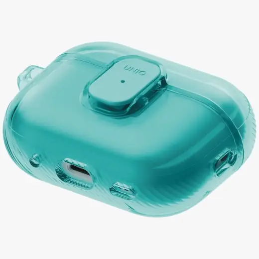 Case UNIQ Glase Pro for AirPods Pro 3     Lock Case turquoise Foto 5