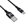 Wozinsky WUC-M1B datu pārraides un uzlādes vads | USB-A uz Micro USB | 12W | 1m | melns Foto 1