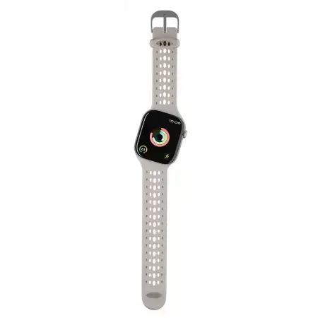 Decoded Silicone Ares O Band for Apple Watch 40/41/42 mm - Beige Фото num