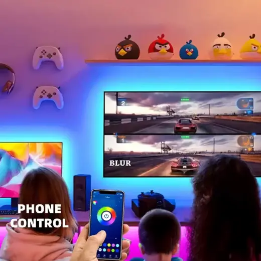 Taśma LED RGB 3 metry + aplikacja na telefon Foto 2