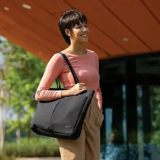 UNIQ torba na laptopa Hava 16" czarny|midnight black RPET Фото num