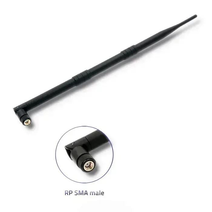 Qoltec Wi-Fi 2.4GHz antenna omnidirectional | 9dBi Foto 4