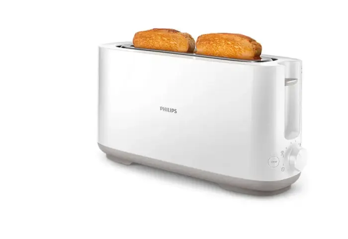 PHILIPS Daily Collection Tosteris, 830W, balts