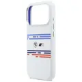 BMW M Silicon Horizontal Line MagSafe Case for iPhone 17 Pro White Фото num