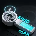 Jisulife Handheld Fan Life7 3600mAh Portable USB Fan - Gray Foto 9