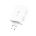 TECH-PROTECT NC200W-GAN 4-PORT NETWORK CHARGER PD 200W / QC3.0 WHITE Фото num