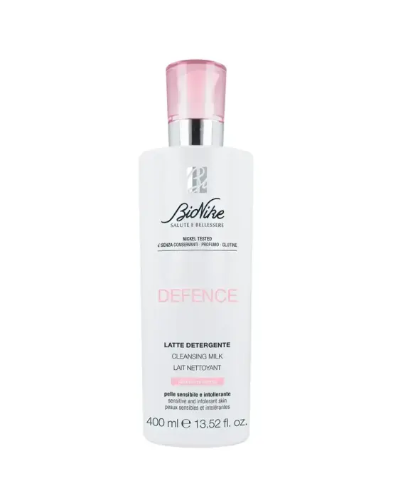 BioNike, Defence, Cleansing, Cleansing Milk, For Face & For Eyes & For Lips, 400 ml