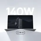 Внешний аккумулятор (powerbank) Baseus EnerFill FC41 | 25 000 мА·ч | 145 Вт | PD | USB-C, USB-A | LED дисплей | чёрный — Фото 15